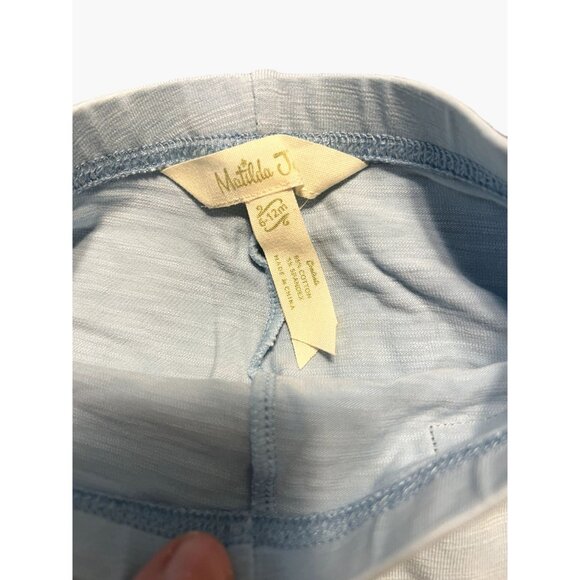 Matilda Jane Blue ruffle leggings pants Girls Size 6-12 months Used Condition Cl - Picture 6 of 7